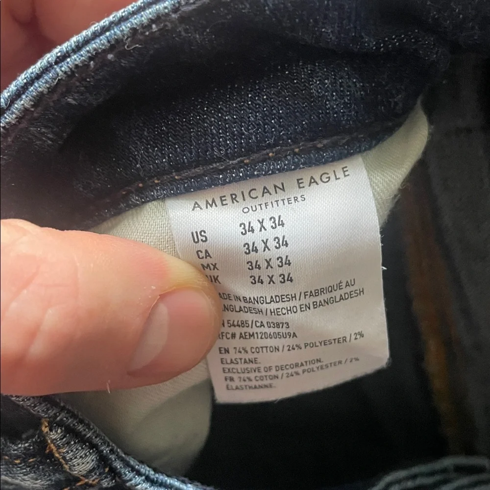 American Eagle Indigo Denim Jeans​ - Picture 4 of 4